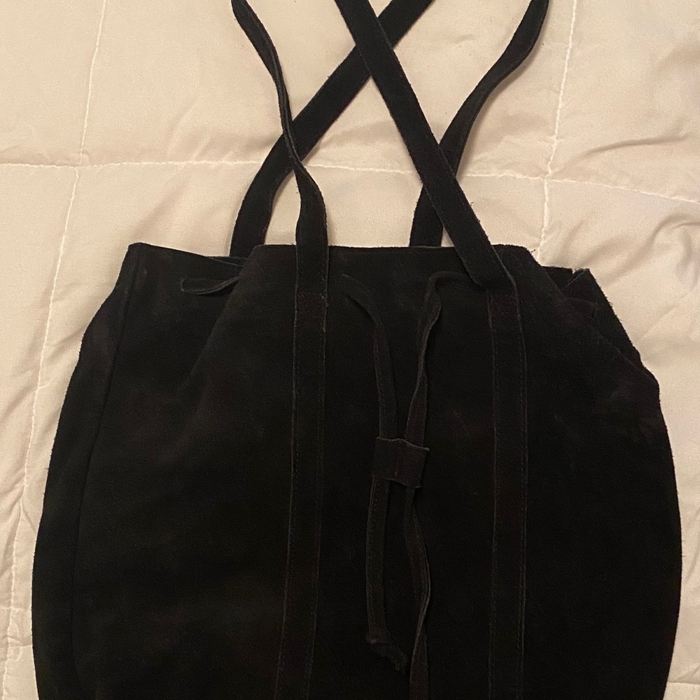 Street Level Suede Bag